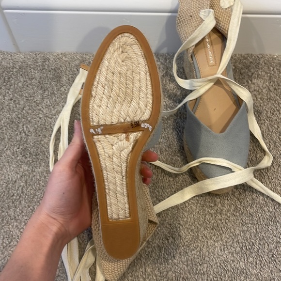 Antonio Melani Lace Up Wedges - Picture 3 of 3